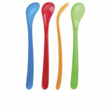 Set of Spoons Nûby Multicolour (4 Units)
