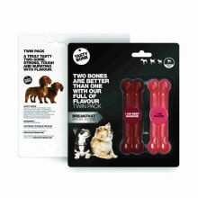 Купить товары для собак TASTYBONE: TASTYBONE Twin Pack Bacon Sausage Beef Toy Bone