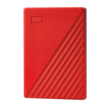 Внутренние жесткие диски (HDD) Western Digital My Passport внешний жесткий диск 2000 GB Красный WDBYVG0020BRD-WESN