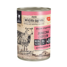 Cat food WIEJSKA ZAGRODA Lamb with krill 400 g