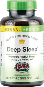 Витамины и БАДы для нервной системы herbs Etc. Deep Sleep Растительный комплекс для поддержки здорового сна 60 капсул