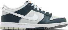 [FB9109-300] Grade School Nike Dunk Low 'Split Deep Jungle' (GS)