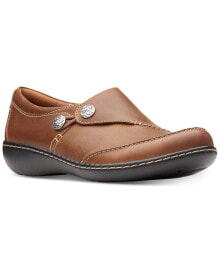 Красные женские лоферы Clarks купить от $103