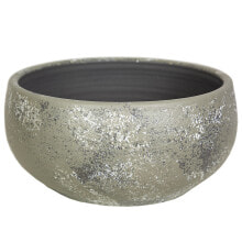 Centerpiece Romimex Grey Ceramic 27 x 14 x 27 cm