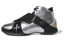 adidas T mac 5 麦迪时刻 耐磨防滑 低帮 复古篮球鞋 男款 黑银 / Кроссовки Adidas T-Mac 5 FZ6228