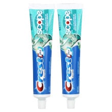Complete Plus Scope, Whitening Toothpaste, Minty Fresh Striped, 2 Pack, 5.4 oz (153 g) Each