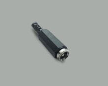 Комплектующие для кабель-каналов bKL Electronic 072223 кабельный разъем/переходник DC Постоянный ток Черный