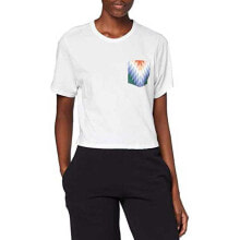 Спортивная одежда, обувь и аксессуары HURLEY Outsiders Crop Crew Pocket Short Sleeve T-Shirt