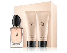 Giorgio Armani Sì 50 ml EdP Set mit Shower Gel + Body Lotion