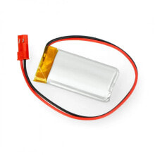 Akyga Li-Pol cell 620mAh 1S 3,7V - JST-BEC connector + socket - 40x20x8mm