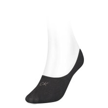 CALVIN KLEIN Footie Mid Cut Crystal Logo Socks