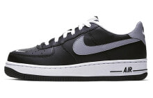 Nike Air Force 1 Low LV8 空军一号 复古休闲 低帮 板鞋 GS 黑灰 / Кроссовки Nike Air Force 1 Low LV8 GS CT5531-001