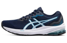 Asics GT-1000 11 (D) 耐磨透气 低帮 跑步鞋 女款 蓝色 / Кроссовки Asics GT-1000 11 (D) 1012B196-422