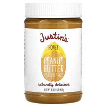 Джастин Нат Баттэр, Классическое арахисовое масло, 16 унций (454 г)