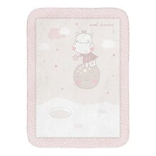 KIKKABOO Super Soft Baby Manta 80/110 Cm Hippo Dreams