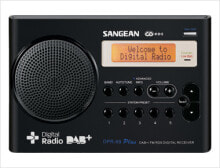 Sangean DPR-69+ радиоприемник Портативный Цифровой Черный DPR69SW