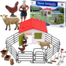 Educational play sets and action figures for children