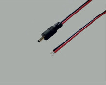 BKL Electronic 072088 кабель питания Черный/красный 2 m
