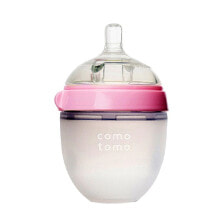 Бутылочки и ниблеры для малышей детская бутылочка Comotomo силиконовая ,150 мл