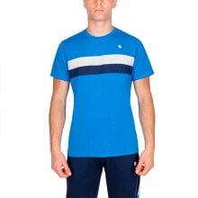 Купить мужские спортивные футболки и майки K-Swiss: K-SWISS Core Team Stripe short sleeve T-shirt