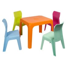 GARBAR Jan 3 Table And 4 Chairs Set