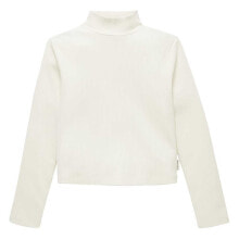 TOM TAILOR 1038985 Cropped Rib Long Sleeve T-Shirt