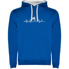 KRUSKIS Climbing Heartbeat Two-Colour Hoodie