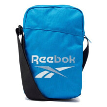 Мужские сумки через плечо Мужская сумка через плечо спортивная тканевая Reebok TE CITY BAG GD0490 Синий