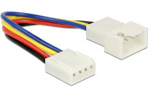 Компьютерные кабели и коннекторы deLOCK 85360 внутренний силовой кабель 0,1 m
