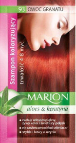 Оттеночное или камуфлирующее средство для волос Marion Szampon koloryzujący 4-8 myć nr 93 owoc granatu 40 ml