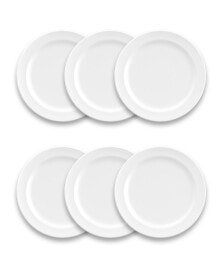 TarHong melamine Edge Matte Salad Plate Set of 6