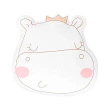 KIKKABOO Hippo Dreams Cushion Teddy