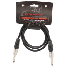 EUROCONNEX /M Mono Jack Cable jack 3.5 cable 4313-2 M 2 m 6.35 mm