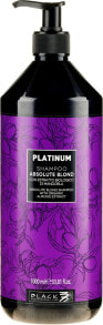 Shampoo für blonde Haare mit Mandelextrakt - Black Professional Line Platinum Absolute Blond Shampoo