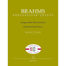 Bärenreiter Brahms: Selected Piano Pieces