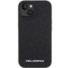 KARL LAGERFELD Klhcp15Mpqkpmk iPhone 15 Plus14 Plus 6.7 Quilted K Pattern phone case