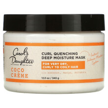 Гели и лосьоны для укладки волос carol's Daughter, Coco Creme, Маска для глубокого увлажнения Curl Quenching Deep Moisture Mask, 12 унций (340 г)