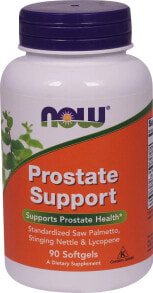 Витамины и БАДы для мужчин NOW Foods Prostate Support Комплекс для здоровья предстательной железы 90 мягких капсул