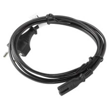 LANBERG CA-C7CA-11CC-0018-BK 1.8 m Power Cord