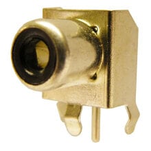 EUROCONNEX 3253N Angled Chassis RCA Female Connector