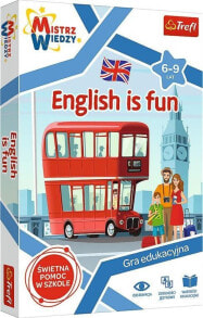 Развивающие настольные игры для детей Trefl Master of Knowledge - English is Fun TREFL