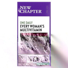 Витаминно-минеральные комплексы new Chapter, Every Woman's One Daily Multivitamin, 72 вегетарианские таблетки