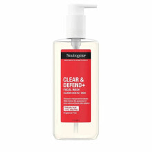 Cleansing gel against pimples Clear & Defend + (Facial Wash) 200 ml
