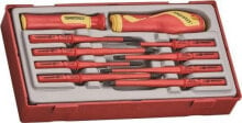 Купить отвертки Teng Tools: Teng Tools Zestaw 10-elementowy wkrętaków 1000V TTV710N Teng Tools