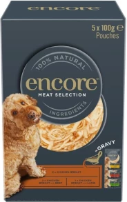 Encore Dog Gravy Pouch Mix 5 x 100 g