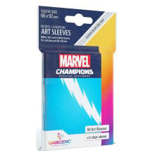 Настольные игры для компании gAMEGENIC Card Sleeves Marvel Champions Quicksilver 66x92 Mm