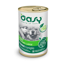 Купить товары для собак Oasy: OASY One Pro Can Adult Rabbit 400g Wet Dog Food