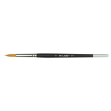 MILAN ´Premium Synthetic´ Round Paintbrush With Short Handle Series 611 No. 8