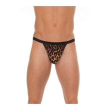 Эротическое белье string Leopard One Size