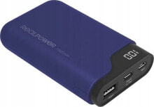 Powerbank Realpower RealPower Powerbank PB-7500C Navy Blue 7.500mAh